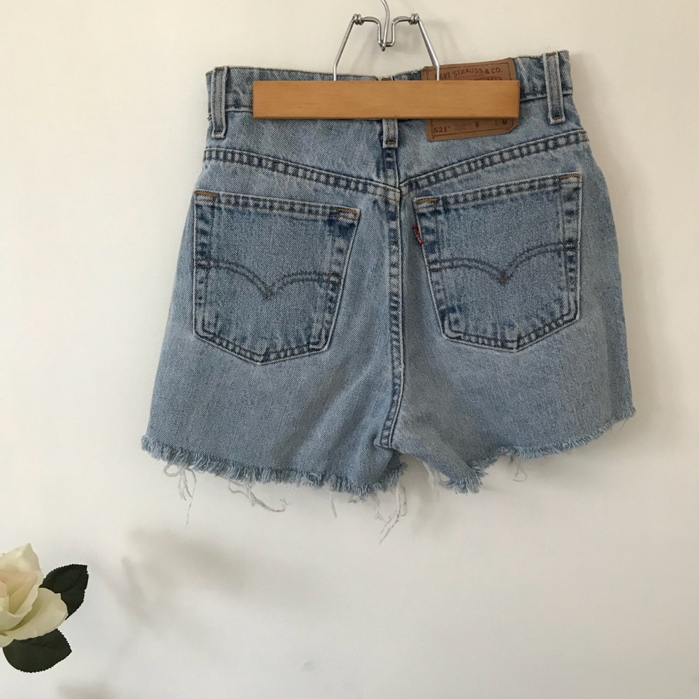 Levi’s 521 denim cut offs